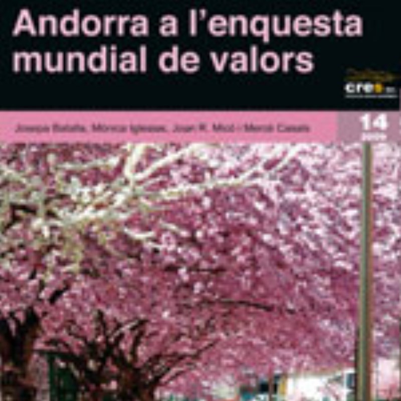 Andorra a l'enquesta mundial de valors. Any 2006