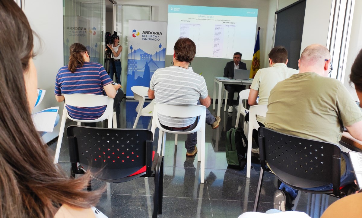 Andorra Recerca + Innovació presenta els resultats de l’enquesta d’opinió política de la primavera de 2022