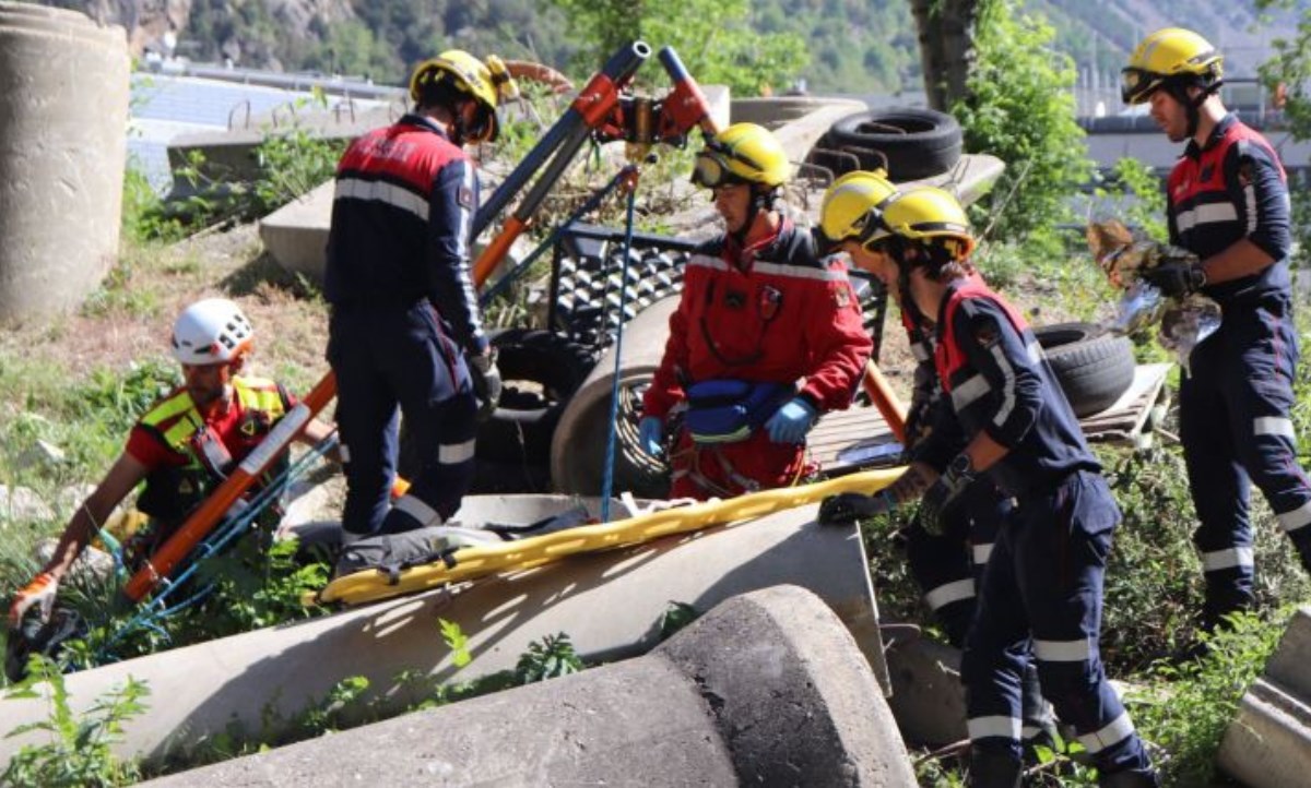 Andorra simula el pla d’actuació nacional d’emergència sísmica