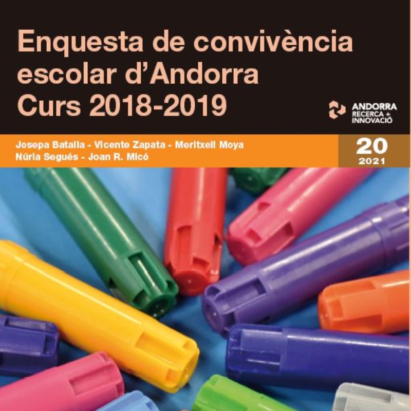 Enquesta de convivència escolar d'Andorra. Curs 2018-2019