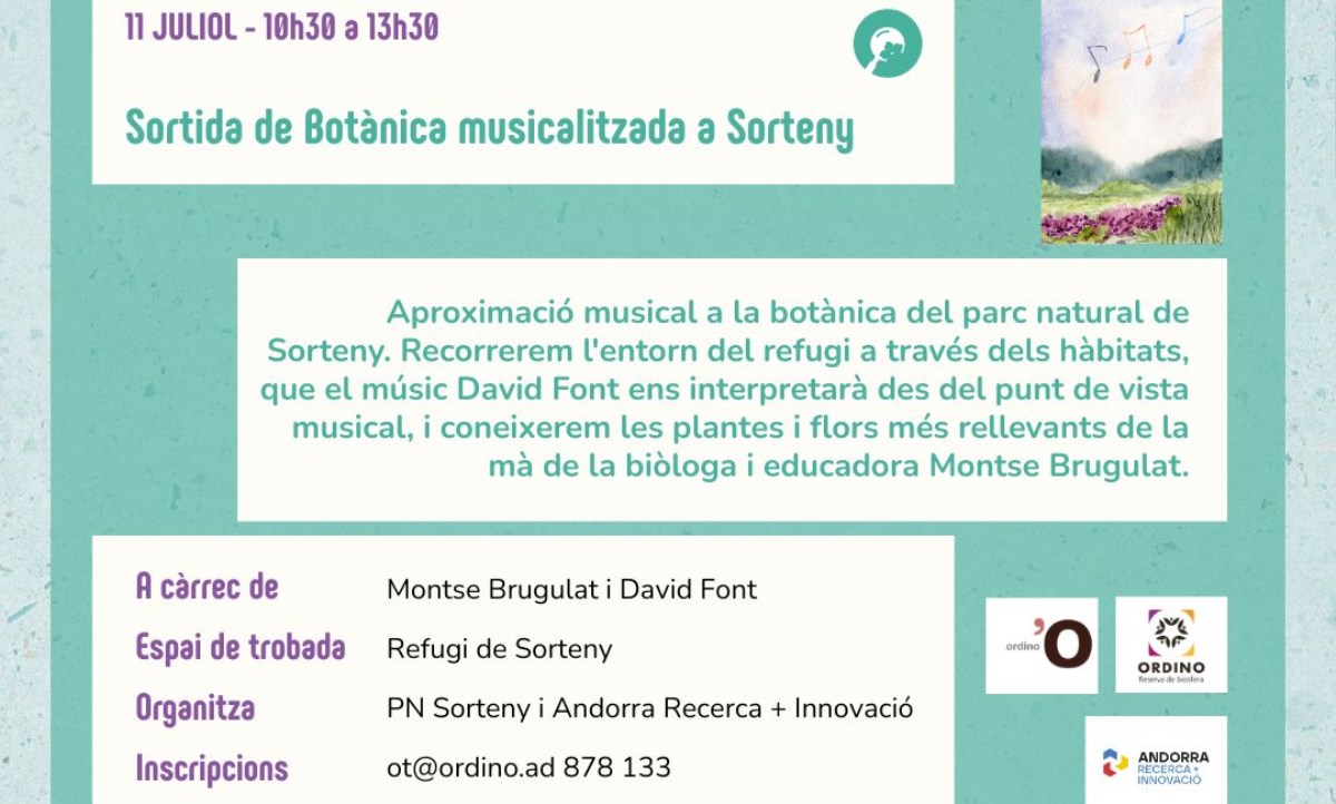 El Festival de la Flora dels Pirineus continua el juliol amb música i gastronomia