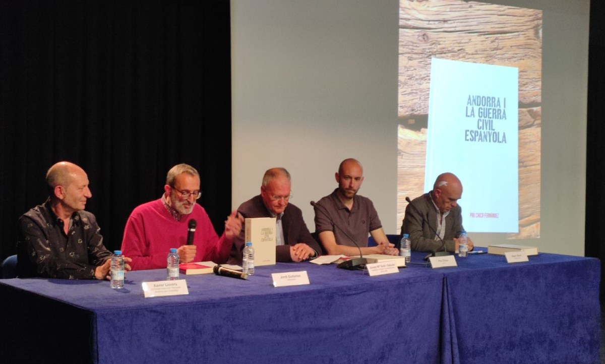 Presentació del llibre 'Andorra i la Guerra Civil Espanyola', de Pau Chica
