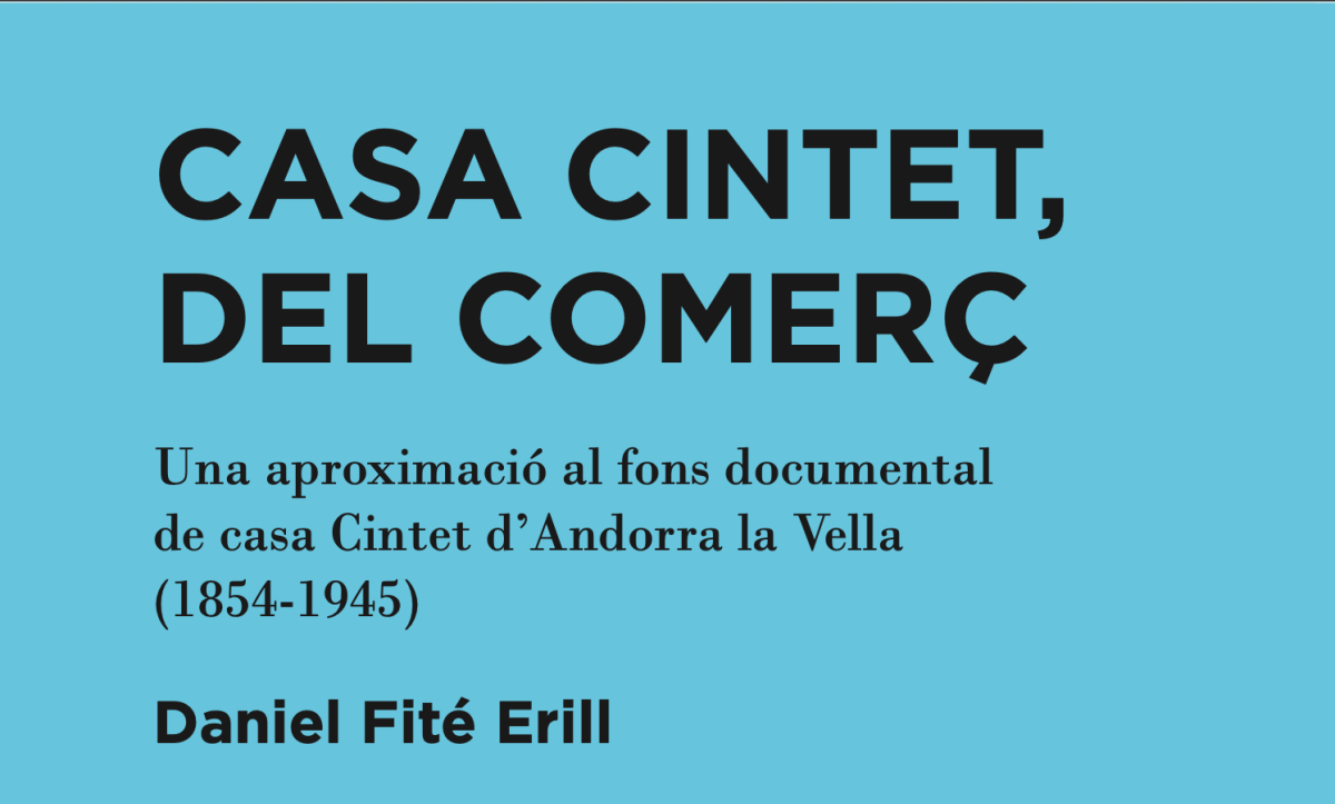 Presentació del llibre Casa Cintet, del comerç