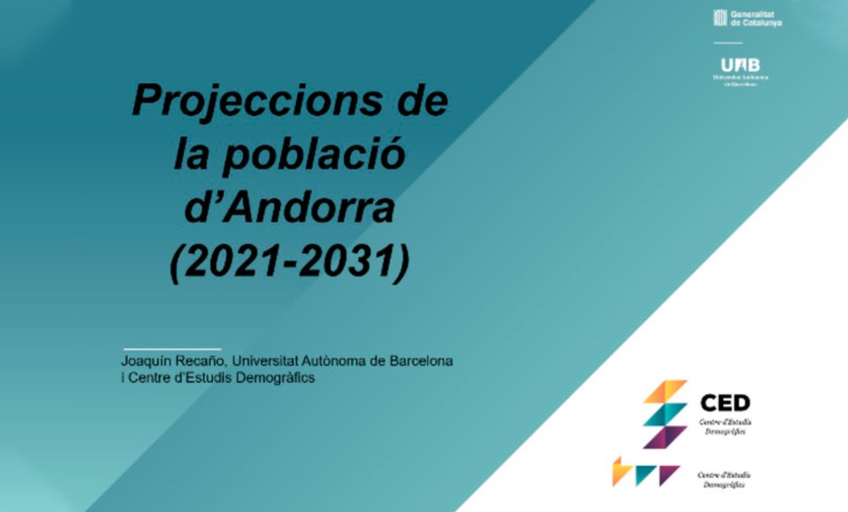 Presentació de la projecció de població d’Andorra 2021-2031