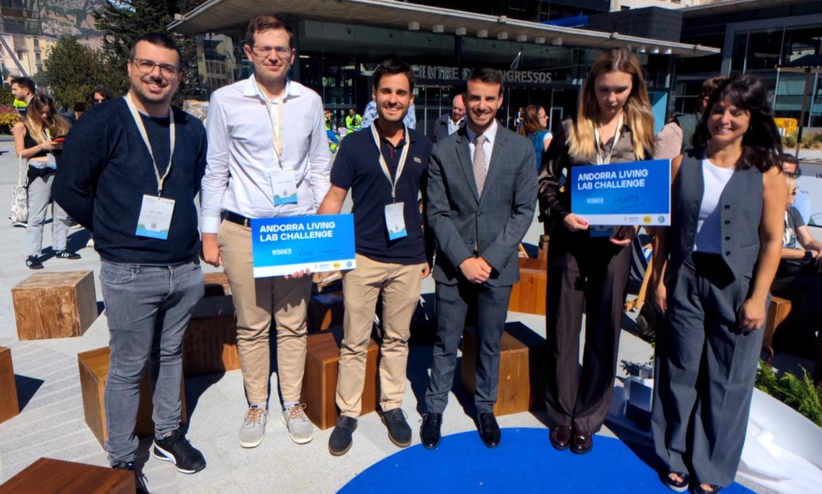 Vaive Logistics i Muvity, guanyadors dels dos reptes de l’Andorra Living Lab Challenge